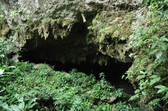 Chegando á St Herman's Cave, ao sul de Belmopan, capital de Belize